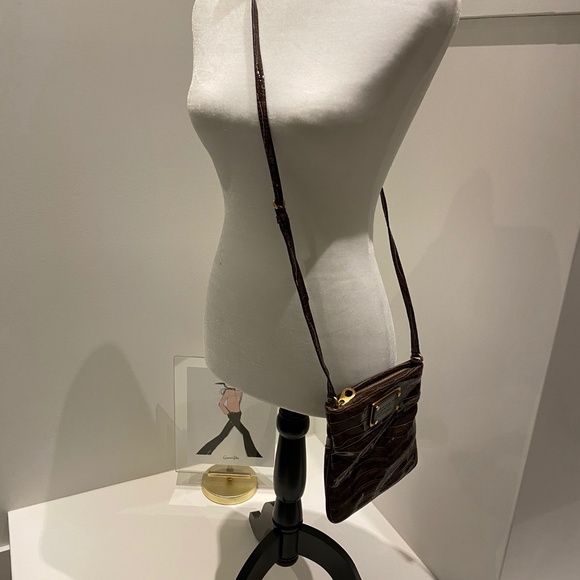 Brown Marc Jacobs Patent Leather Cross Body Bag - Picture 2 of 4